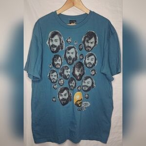 RARE Yo Gabba Gabba Jack Black T-Shirt XL 2012  DJ Lance Rock WORN ONCE AT SHOW